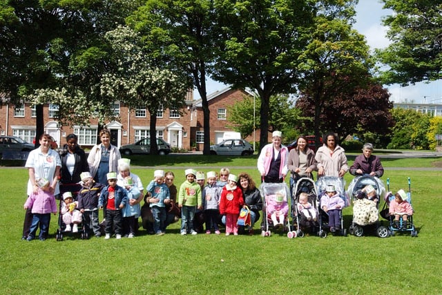 The South Tyneside Creche is in the picture in this Barnardo's Big Toddle from 2004.