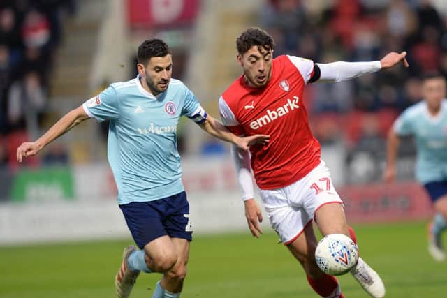 Rotherham United's Matt Crooks has been the subject of interest from a Championship club. Photo: Steve Ellis.