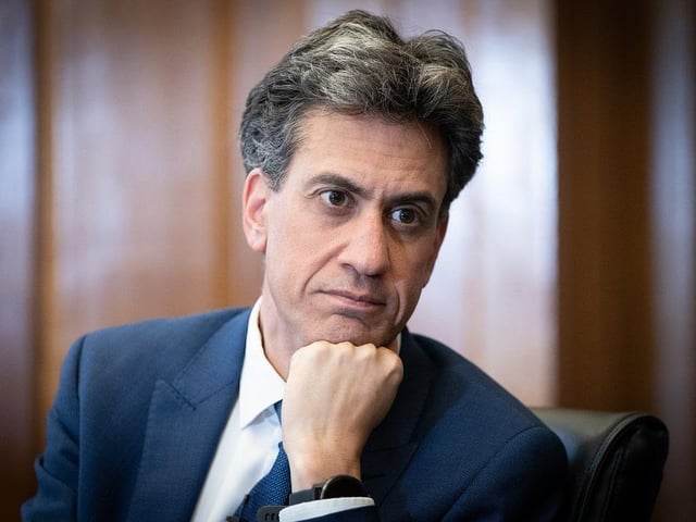 Secretary of State for Energy and Climate Change of the United Kingdom Ed Miliband.