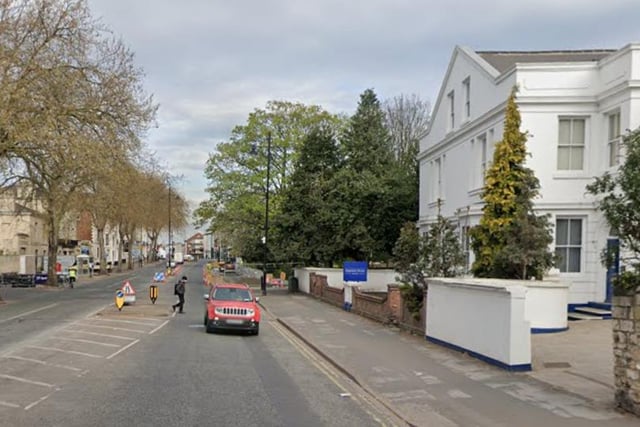 Properties on South Parade are thought to cost an average of £430,000.