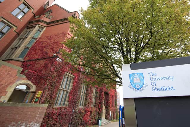 The University of Sheffield is ranked ninety-fifth in the worldwide university rankings. Photo credit should read: Danny Lawson/PA Wire