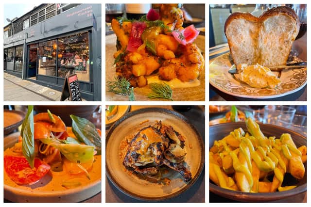 Pictured are some of the dishes we tried during a visit to Orange Bird earlier this month