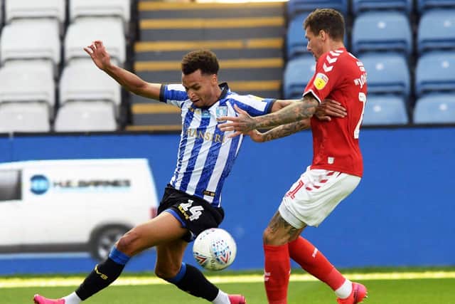 No way through for goalscorer Jacob Murphy in Sheffield Wednesday's 2-1 defeat against Middlesbrough.