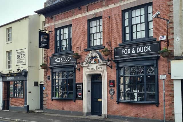 The Fox & Duck on Fulwood Road, Sheffield.