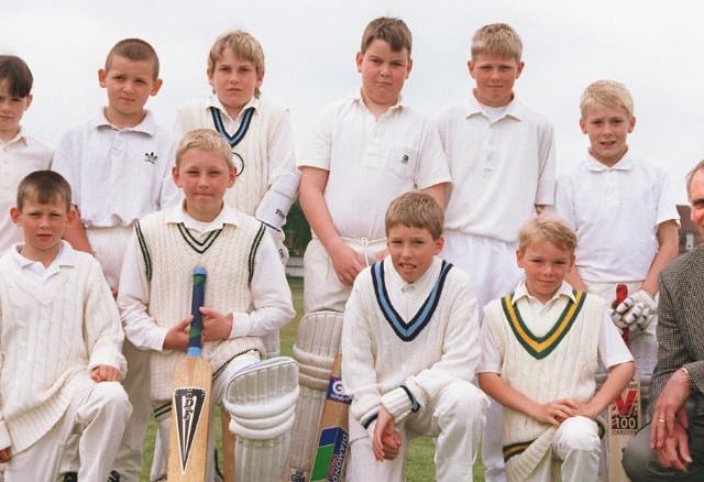 The Doncaster Area under 11's team in 1997.