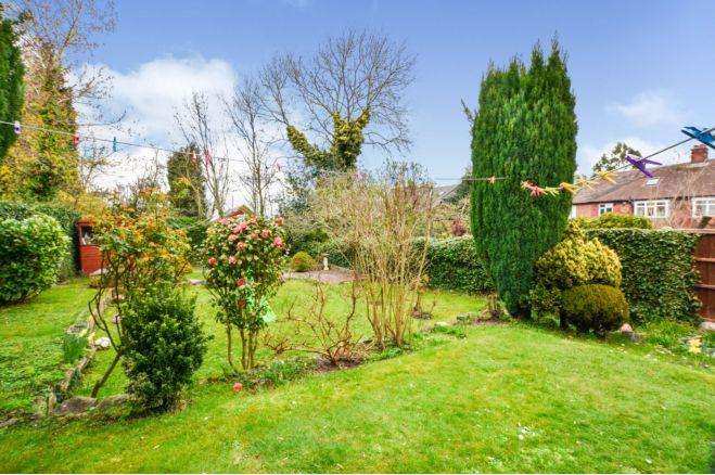 The back garden has a patio area which is ideal for entertaining and has a large plot which is mainly lawn. There are two garden sheds which will be included in the sale.