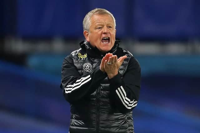 Chris Wilder is backing his Sheffield United side to come through their difficult patch: David Klein/Sportimage