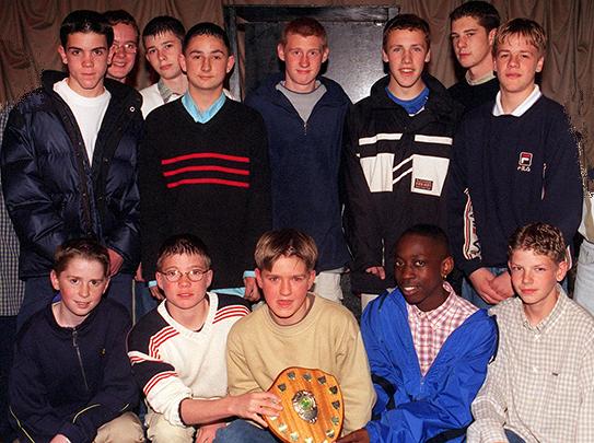 GT Junior Soccer awards - Pictured are the Fair Play award winners, Crosspool Juniors, April 21, 1999