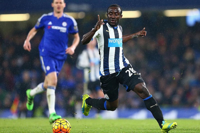 A loan-move in January for Doumbia was well-received among Newcastle United fans. Rising to fame because of the FIFA video games, Doumbia arrived with high-hopes that he could grab some goals to steer Newcastle clear of relegation. However, he played just 29 minutes, 20 of which came when Newcastle trailed 5-0 at Stamford Bridge. (Photo by Clive Mason/Getty Images)
