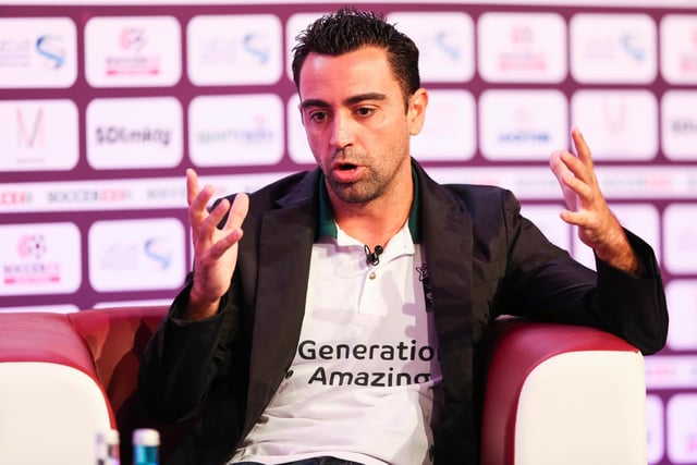 Former Barcelona and Spain midfielder Xavi doubts whether Liverpool's Sadio Mane, Pierre-Emerick Aubameyang, who plays for Arsenal, could fit in with the football the Nou Camp club play. (Metro)