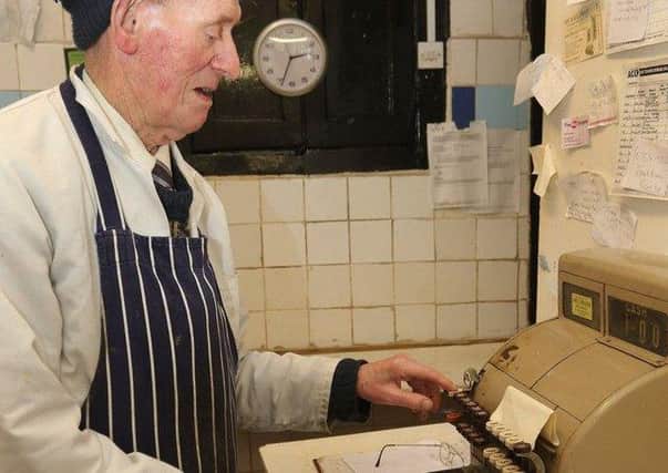 Frank Fisher, of Fisher & Son family butchers on High Street in Dronfield, has passed away aged 90