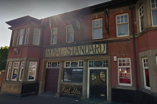 The Royal Standard, on St Mary's Road in Sheffield, has a guide price of £345,000.
