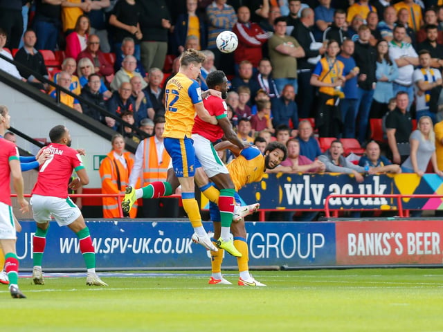 Oli Hawkins 7 - Hippolyte got between him and O’Toole for the penalty, then Loft got between them for his chance shortly afterwards. Very solid after that.