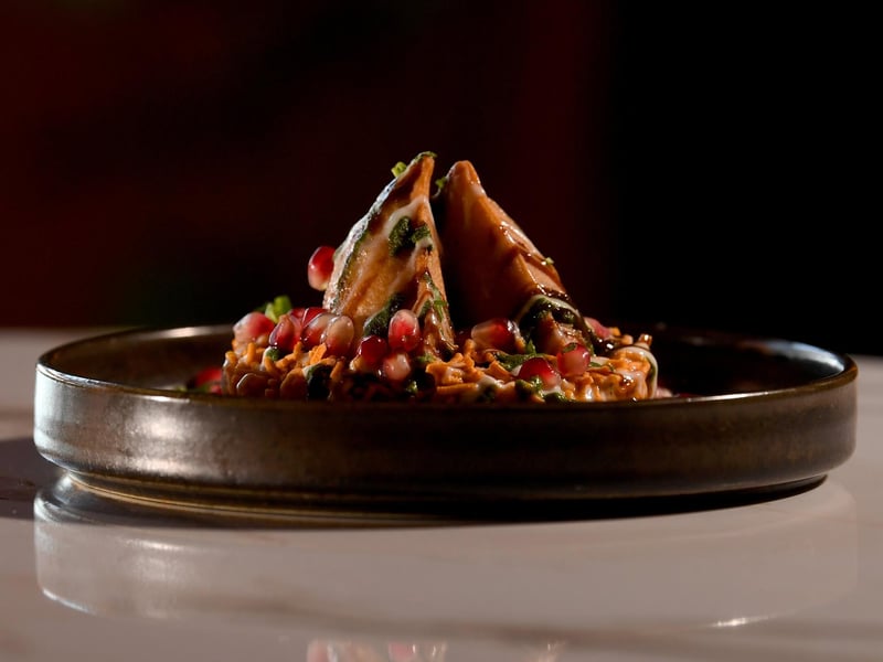 The much-anticipated second venture from long-standing Leeds restaurant Tharavadu finally opened its doors in the spring, and has wowed the city with its breathtaking views, meticulous plating, perfectly balanced dishes and effortlessly charming service. Located on the rooftop of Victoria Gate shopping centre, Uyare serves Keralan flavours and crafted cocktails.