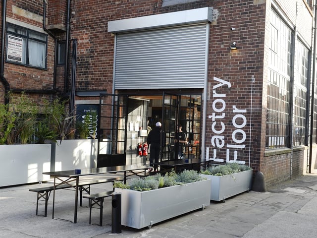 Outside Factory Floor.