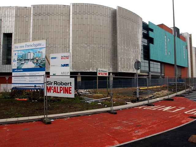 An extension to the Frenchgate shopping centre opened alongside Doncaster's new transport interchange in 2006.