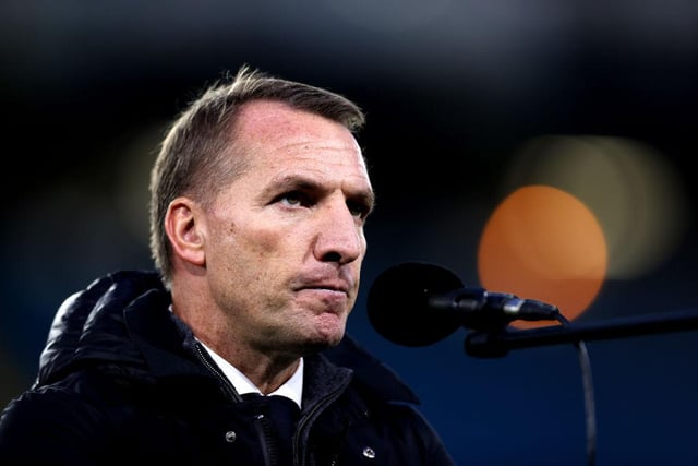 Manchester United have “verbally agreed” a deal with Leicester City boss Brendan Rodgers to replace Ole Gunnar Solskjaer. (Caught Offside)
 
(Photo by Naomi Baker/Getty Images)
