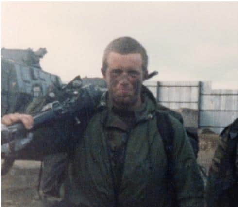 Des during his time in the SAS.
