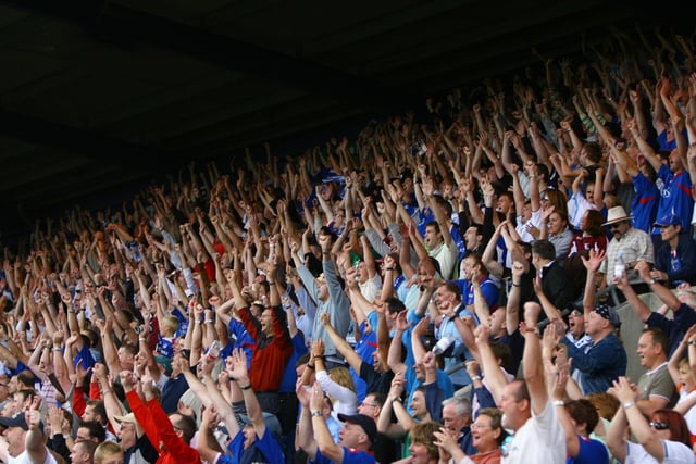 More than 1,300 Chesterfield fans see the Spireites win 3-1 at Field Mill.