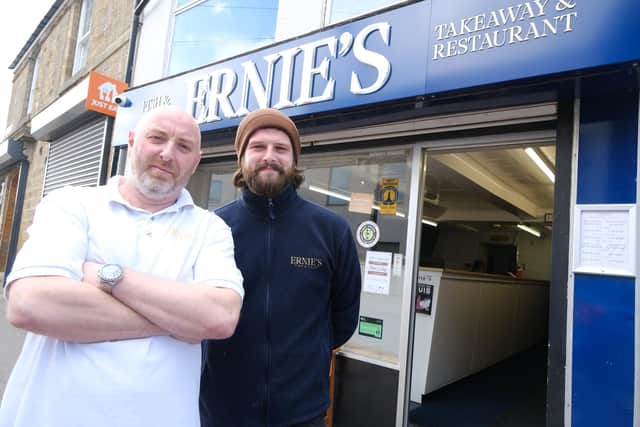 Ernie's Fish & Chips in Hoyland has been placed among Fry Magazine's top 50 chippies in the UK.