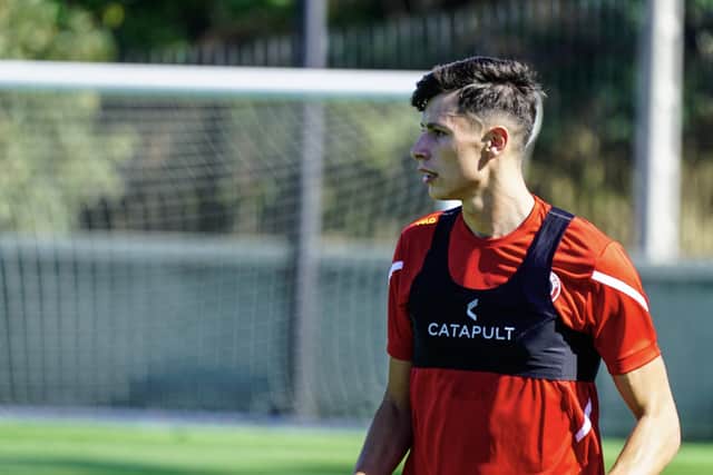 Anel Ahmedhodžić at Sheffield United's pre-season training camp in Portugal. Pictures: Sheffield United FC