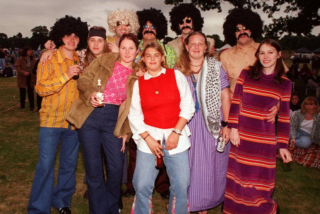 Sheffield Glam Rock fans enjoyed their night out at Clumber Park  in 1998 but who do you recognise?