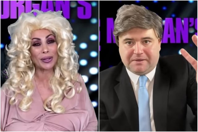 Hartlepool comedian Danny Posthill gave us all a laugh by teaming up with fellow impressionist Francine Lewis as Piers Morgan and Gemma Collins in an online sketch.