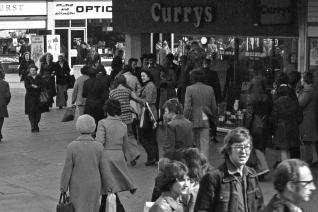 The Market Square in 1976. Does this bring back memories?