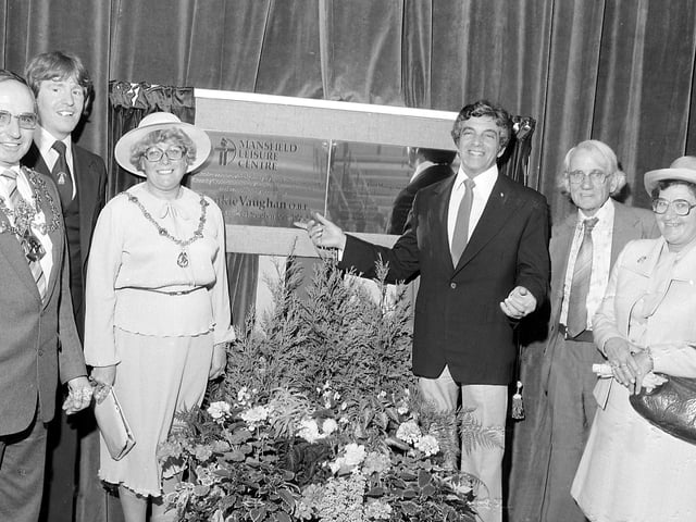 Did you attend the opening of the leisure centre in 1980?