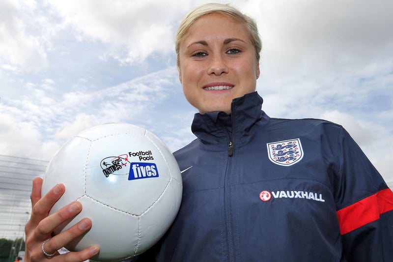 England star Steph Houghton from South Hetton is an ambassador for UEFA. The former Sunderland and Leeds ladies player, who now plays for Manchester City Women and captains the England side, has been signed up as a women’s football development ambassador. She's a role model to young females wishing to participate in football. She was appointed Member of the Order of the British Empire (MBE) in the 2016 New Year Honours for services to football.