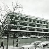 Cole Brothers,  pictured here in 1973, on Barkers Pool was Sheffield's main department store for generations, having inititally been on Fargate.  It was taken over by John Lewis, who closed the shop down two years ago. The old sign is not in Weston Park Museum
