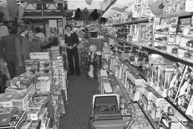 Lermans was in the spotlight in 1977 when its huge range of toys was on show. Mastermind and the Batmobile were on the shelves.