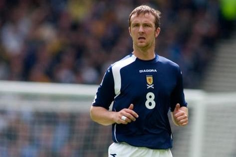 Unusual number for Webster who was in the final stages of his controversial exit from Hearts to Wigan Athletic - and defender later played for Rangers. Now retired, latterly he played for St Mirren and coached at the Buddies' Academy.