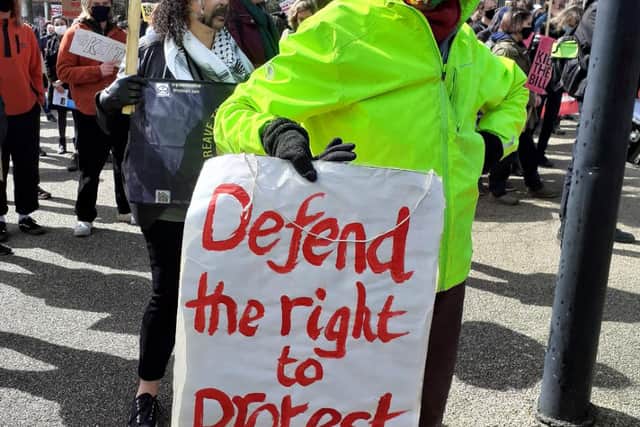 Heather Hunt, of Heeley, Sheffield, has had her conviction quashed and her £1,500 fine overturned after being arrested at an Extinction Rebellion protest in London