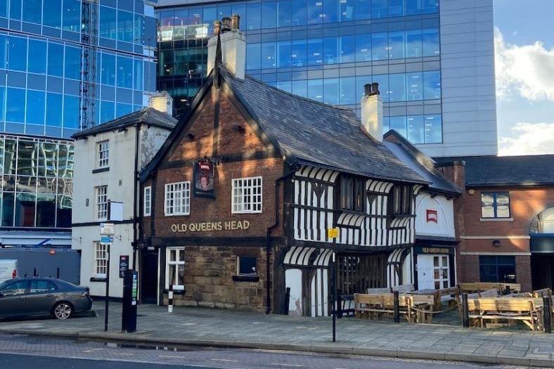 "The pub is the oldest surviving domestic building in Sheffield... The central bar serves a u-shaped lounge and is adjacent to a superb beamed dining room in the oldest part of the building."