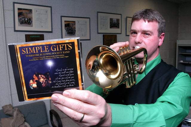 Michael Green from Sheffield can be heard playing the cornet on the latest CD from the world-renowned Yorkshire Building Society Brass Band back in 2003