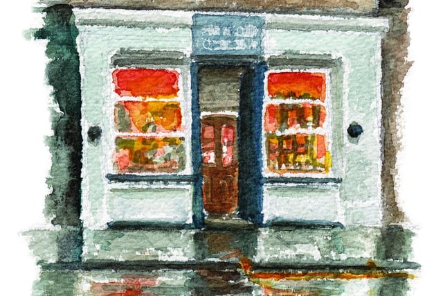 As shops started to reopen, I visited those that sell my merchandise. It was pretty grim as although most were glad to be open, customers were still uneasy and business was slow for many. I thought I could support by sketching their shop fronts #supportasmallbusinesssketch.