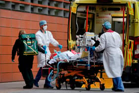 Covid patients are believed to have been transferred from the East Midlands to Sheffield.