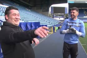Richard Parker took some shots at Sheffield Wednesday keeper Keiren Westwood as part of a club effort to allow him to fulfil his dream.