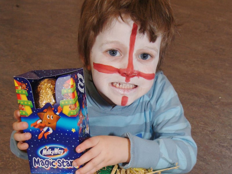 Pupils at Edwinstowe's King Edwin School held an Easter Bonnet Parade for parents. Pictured is Max Simpson, aged four, who won a chocolate egg for his top hat.