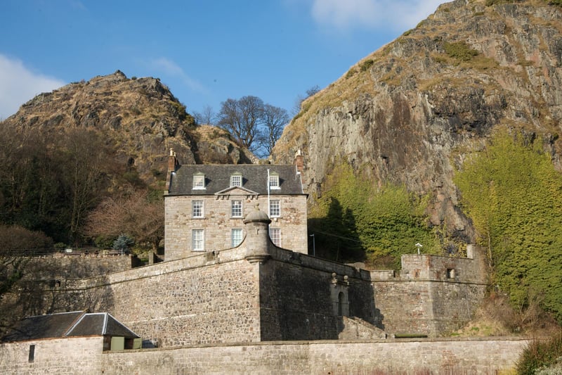 Dumbarton Castle is spectacularly sited on a volcanic rock overlooking the River Clyde. If you can conquer the 500 steps to the top you are in for breathtaking views of the water and surrounding area. It takes just over 30 minutes to get here from Glasgow. 