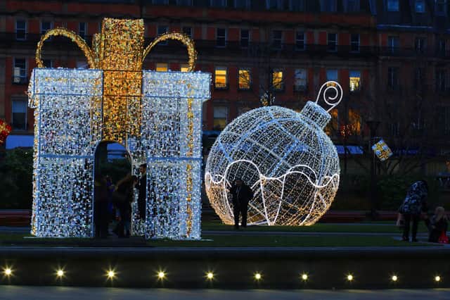 Christmas in Sheffield. Picture: Chris Etchells