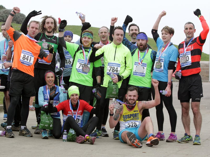 12th February 2017. Portsmouth Coastal Half Marathon race will start around Pyramids Centre and Castle Fields, heading out to seafront. The race starts at 9.15am. First finishers will be in some time between 10.15am - 10.40am. It's an out-and-back course to Eastney and up to the Portsmouth Watersports Centre.
Picture: Habibur Rahman