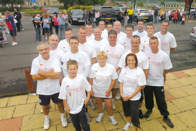 This fundraiser started at the Travellers Rest in 2009, but can you recognise any of the people who were taking part?