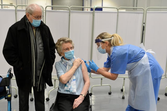 Mansfield Vaccination Centre opens.