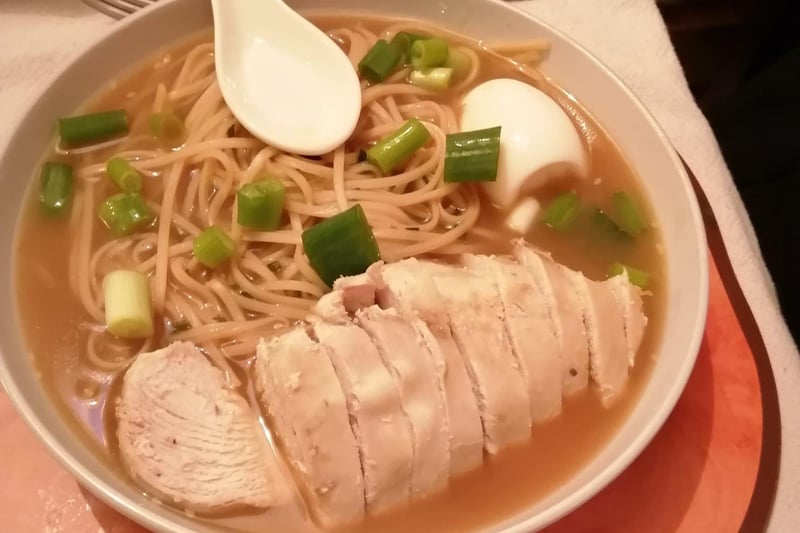 A taste of Japan with this home-made ramen.
