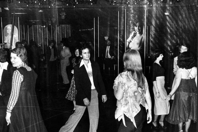 Josephine's nightclub in Sheffield city centre in 1977