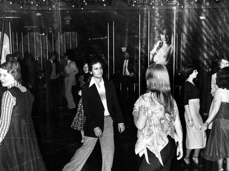 Josephine's nightclub in Sheffield city centre in 1977