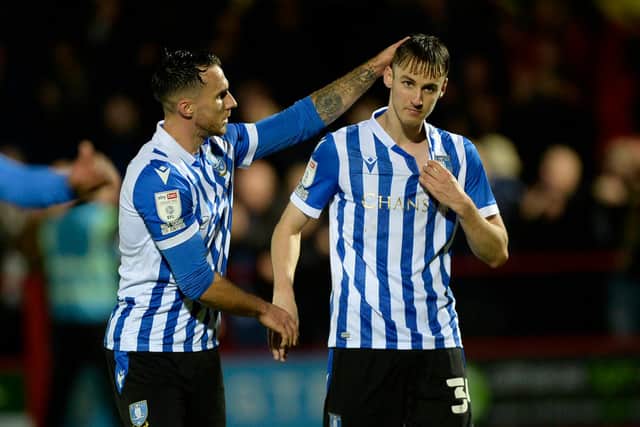 Sheffield Wednesday youngster Ciaran Brennan produced an impressive display in their 3-2 win at Accrington Stanley.