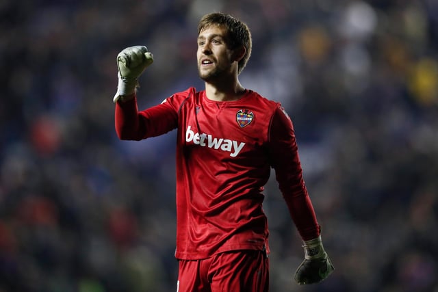 Statistically, he's been one of the best goalkeepers in the division this season, with an exceptional 77% save percentage - that's the highest in the league, above the likes of Jasper Cillessen and Jan Oblak. (Photo by Eric Alonso/Getty Images)